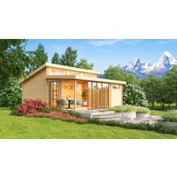 26% reduziert! Fjordholz Gartenhaus Alu Concept Zürich 70 24m² Unkategorisiert online kaufen