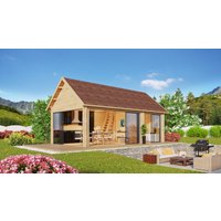 26% reduziert! Fjordholz Gartenhaus Lounge Marek Unkategorisiert online kaufen