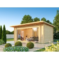 26% reduziert! Fjordholz Gartenhaus Modell Starla 70 E Premium 24m² Unkategorisiert online kaufen