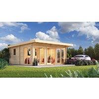 26% reduziert! Fjordholz Gartenhaus Modell Taunus 70 42m² Unkategorisiert online kaufen