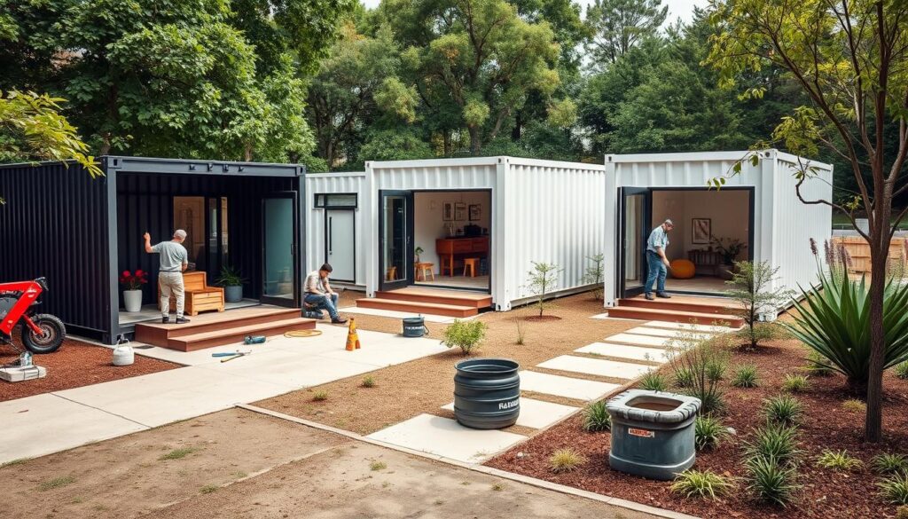 Containerhäuser Wartung