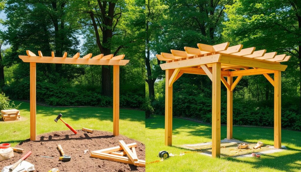 Holzlaube selbst bauen Schritt-für-Schritt Holzlaube selbst bauen Schritt-für-Schritt