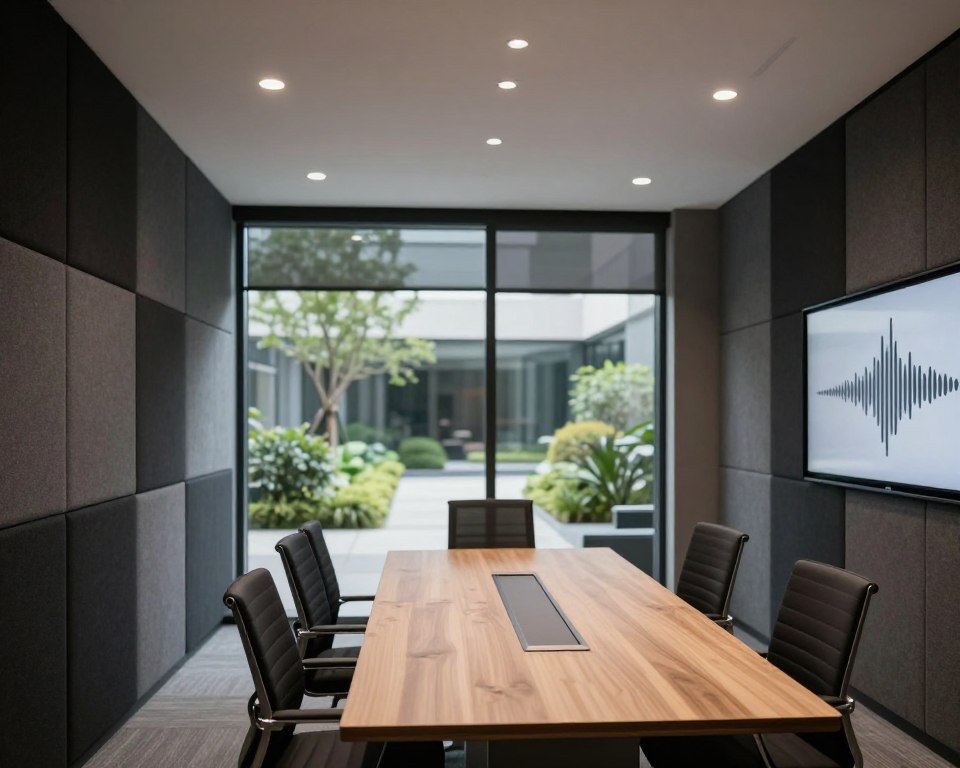 Akustische Isolierung für Abhörschutz Akustische Isolierung für Abhörschutz